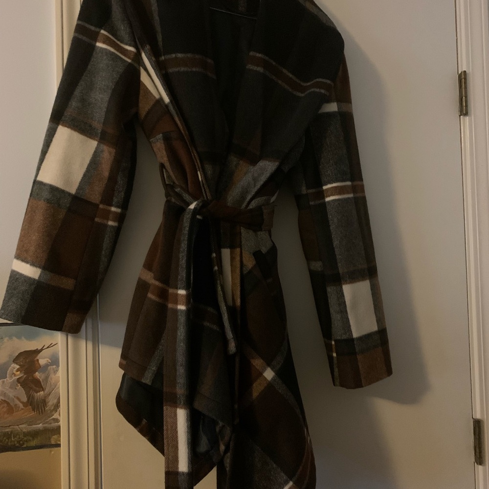 Plaid Prairie Check Women’s Coat